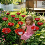 💖🎁2026 Mother's Day Gifts 50% Off--🎁Handmade Metal Flower Garden Stake🐦🏆