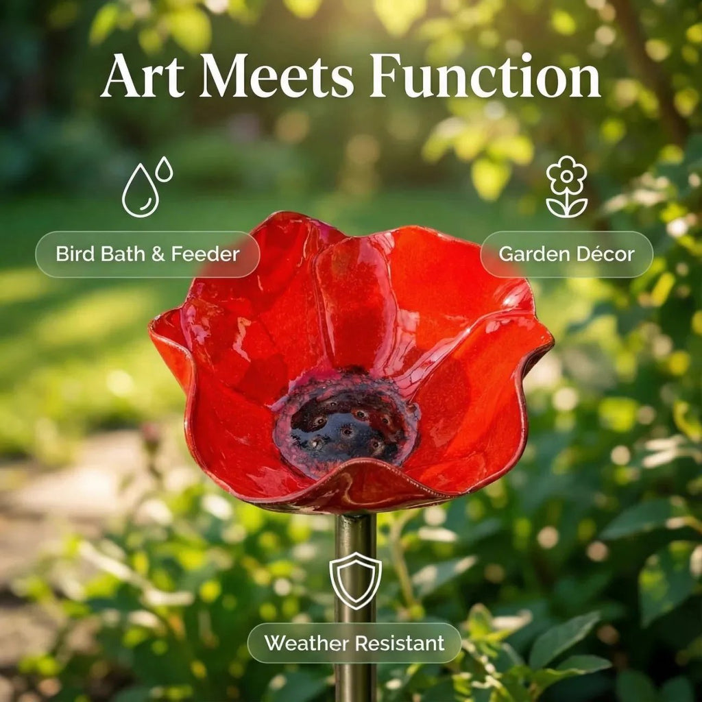 💖🎁2026 Mother's Day Gifts 50% Off--🎁Handmade Metal Flower Garden Stake🐦🏆