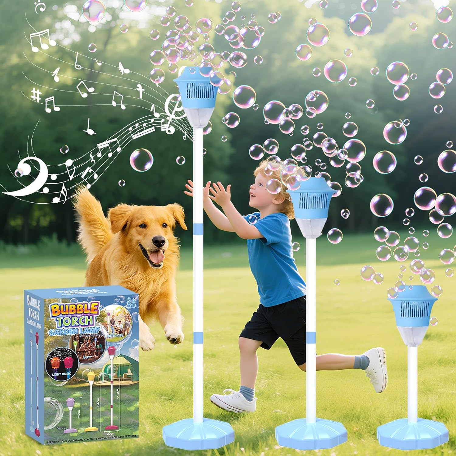 Automatic Handheld Bubble Machine for Kids🔥