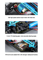 Conquer: 31 MPH Remote Control Racing Buggy - Monster Truck With Dual Batteries🔥