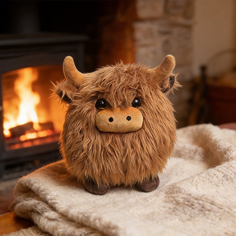 🎁Emotional Support Highland Cow Plush🎉