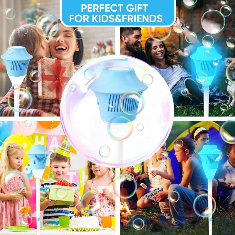 Automatic Handheld Bubble Machine for Kids🔥