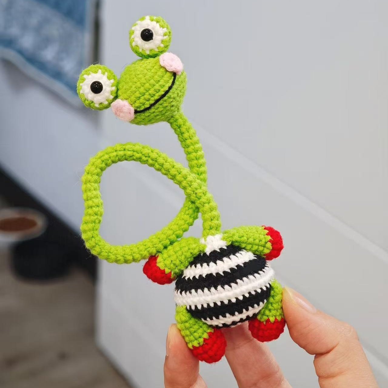 🔥2026 NEW 🔥Crochet Prehistoric Sloth Bag Charm🦥