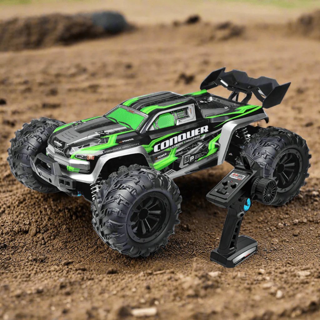 Conquer: 31 MPH Remote Control Racing Buggy - Monster Truck With Dual Batteries🔥