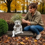 🔥Grumpy French Bulldog Planter🔥