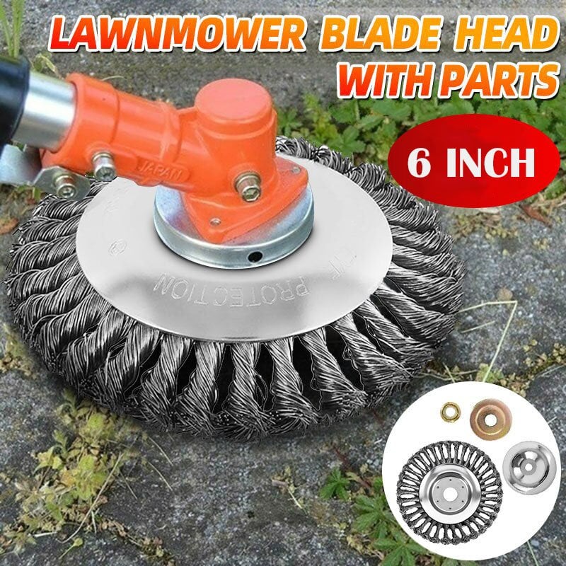 🔥Hot Sale 49% OFF🔥Unbreakable Lawn Mower Blade Head