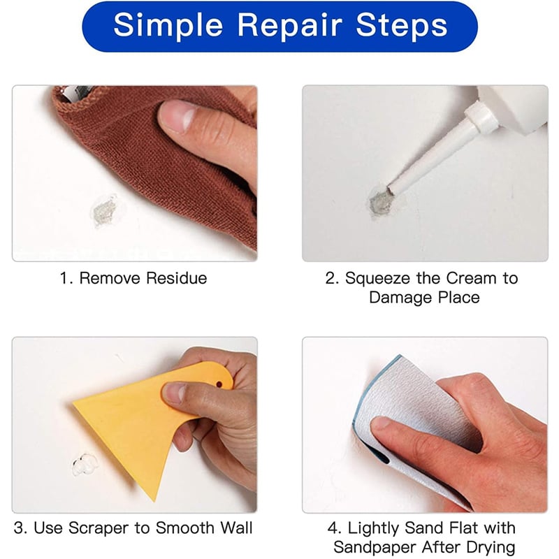 🔥Drywall Patch Repair Kit -✨No More Wall Problems!🔥