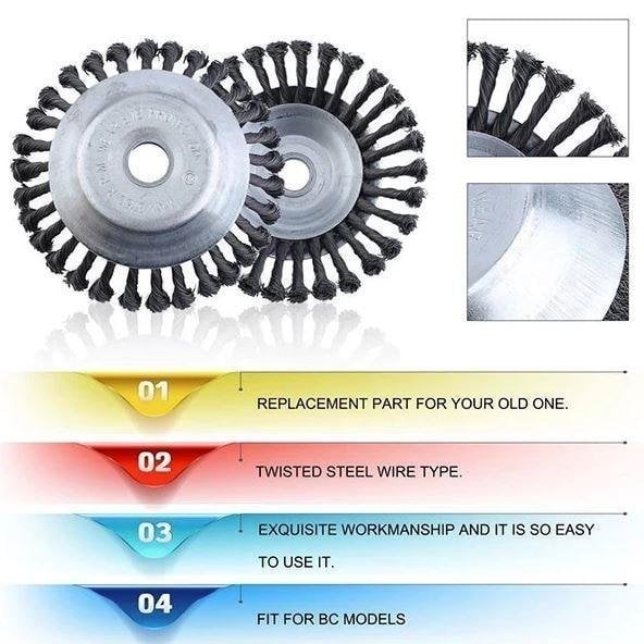 🔥Hot Sale 49% OFF🔥Unbreakable Lawn Mower Blade Head