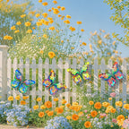 🦋A complete set! 4Pcs Butterfly Metal Wall Decor🤩🔥