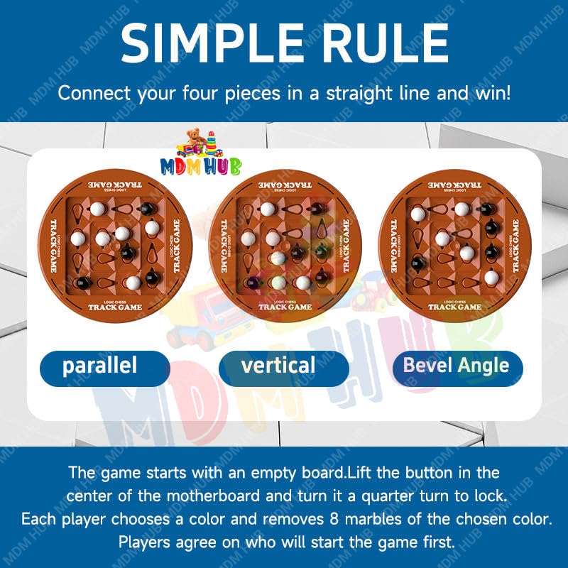 🔥Last Day 49% OFF - Rotating Chess Game: 2-Player Strategy Board Game for Kids & Adults, Ages 3+