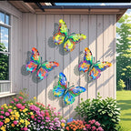 🦋A complete set! 4Pcs Butterfly Metal Wall Decor🤩🔥