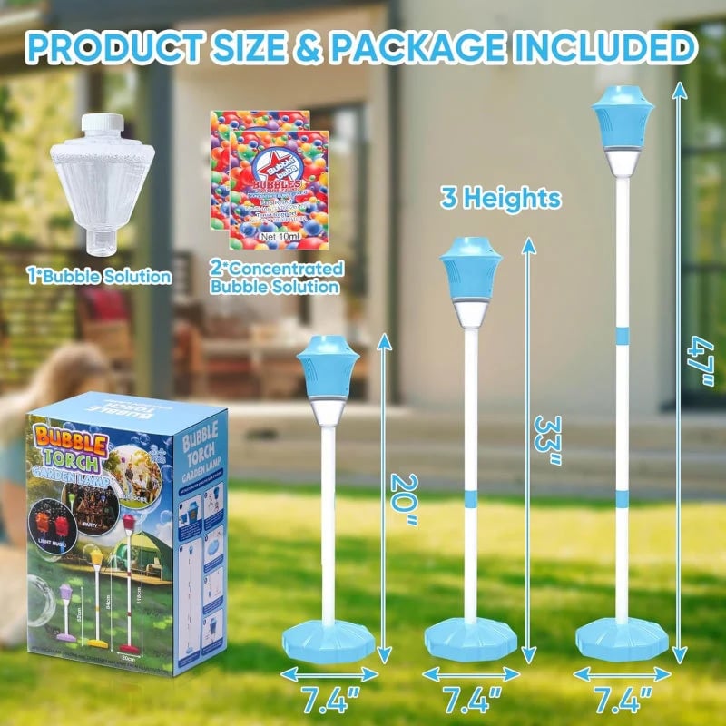 Automatic Handheld Bubble Machine for Kids🔥