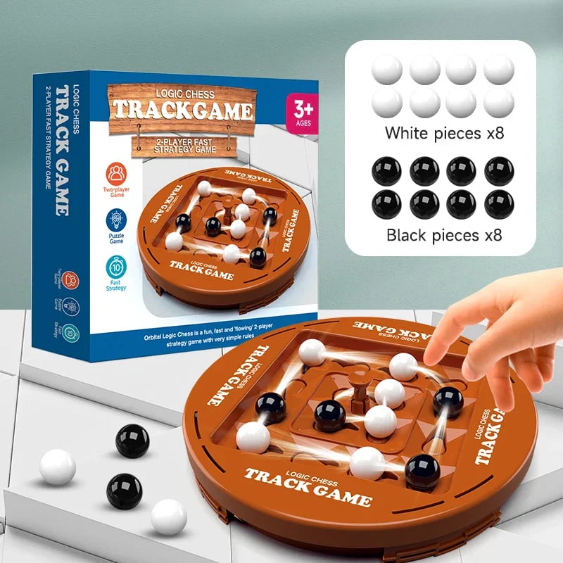 🔥Last Day 49% OFF - Rotating Chess Game: 2-Player Strategy Board Game for Kids & Adults, Ages 3+
