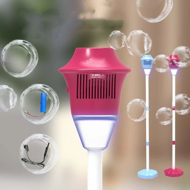 Automatic Handheld Bubble Machine for Kids🔥