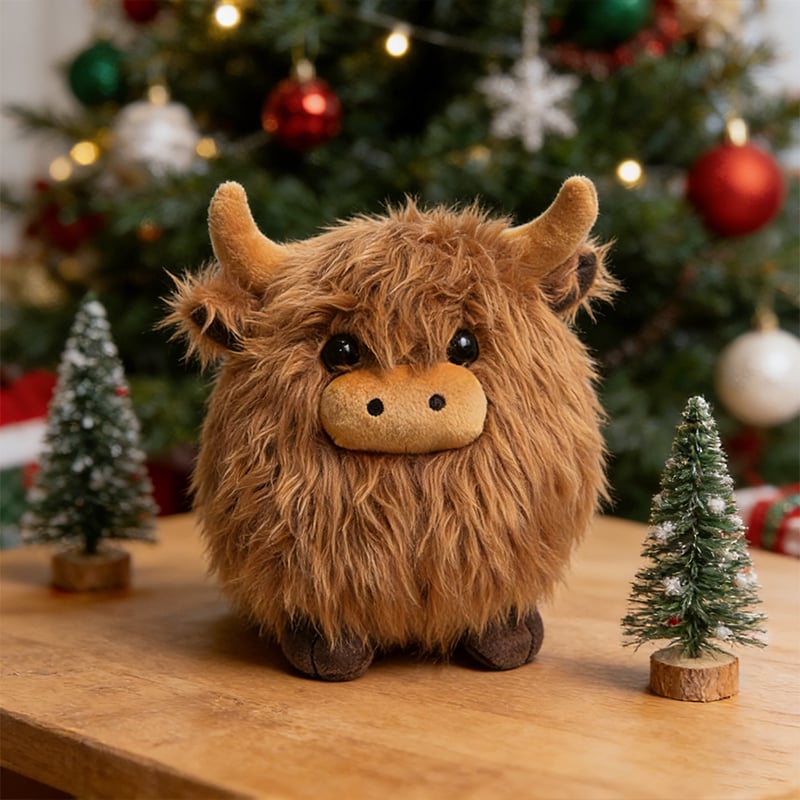 🎁Emotional Support Highland Cow Plush🎉