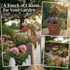 Metal Bird Garden Decor