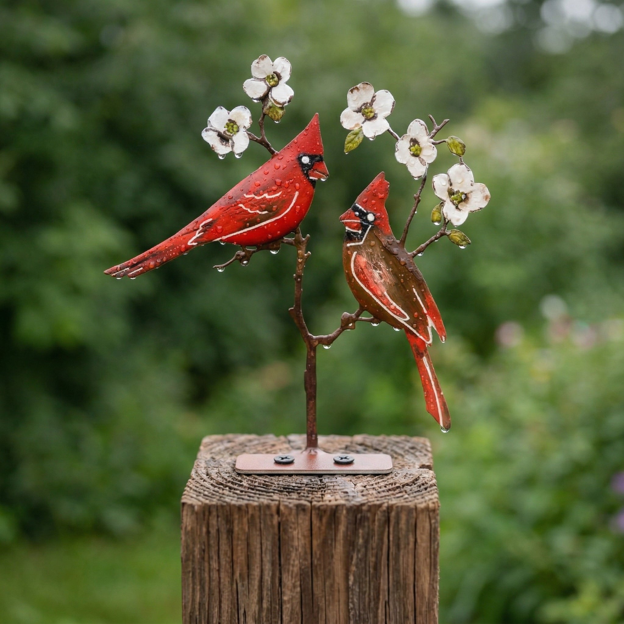 Metal Bird Garden Decor