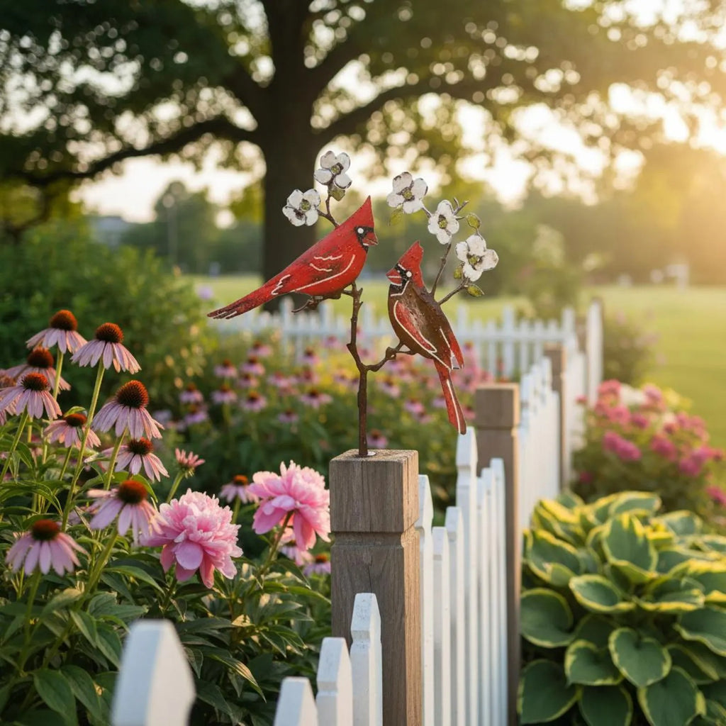 Metal Bird Garden Decor