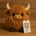 🎅Christmas Pre-Sale 50% OFF🎁Highland Cow Emotional Support Plush🎉🔥
