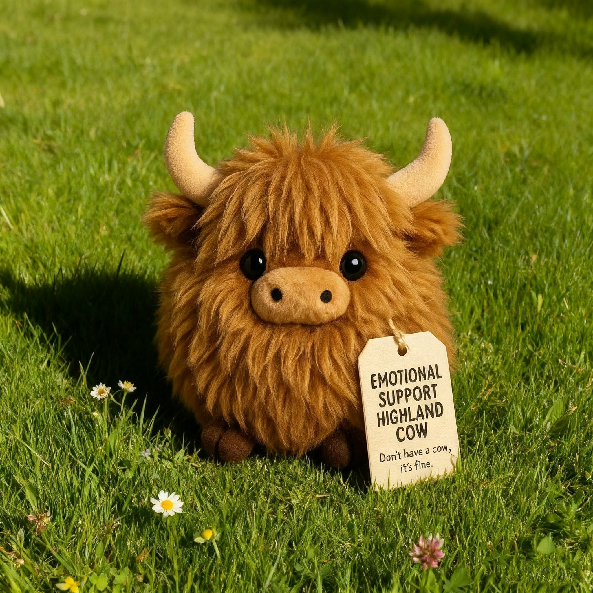🎅Christmas Pre-Sale 50% OFF🎁Highland Cow Emotional Support Plush🎉🔥
